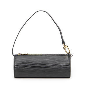 Louis Vuitton Black Leather Bag